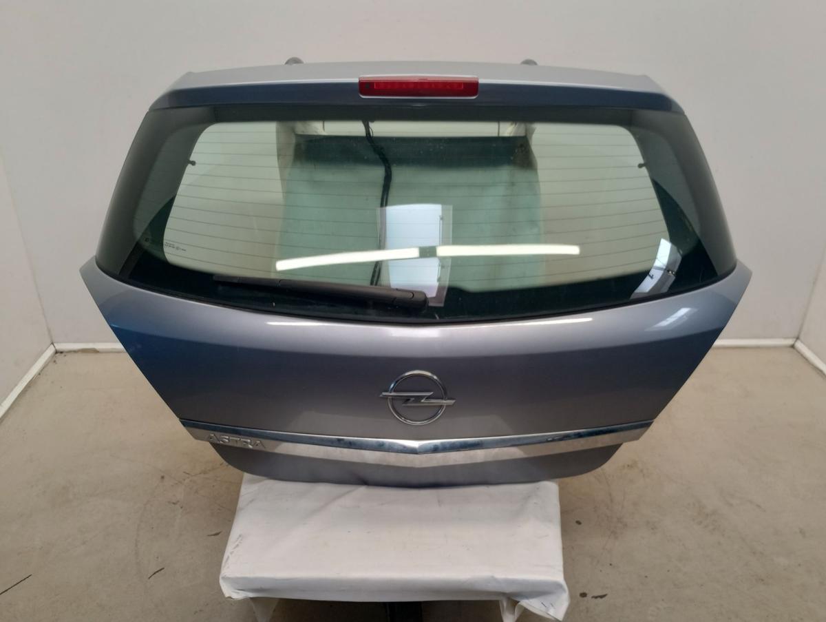 Opel Astra H orig Heckklappe mit Scheibe Z163 Lichtsilber Bj 2006 vor Facelift
