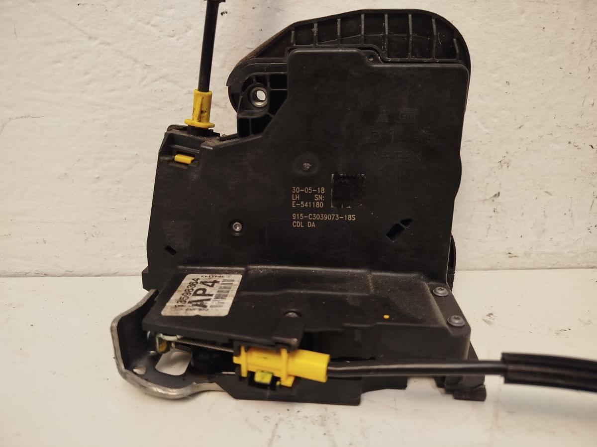 Opel Astra K B16 Schloss Türschloss hinten links mit ZV OEM Kombi Caravan