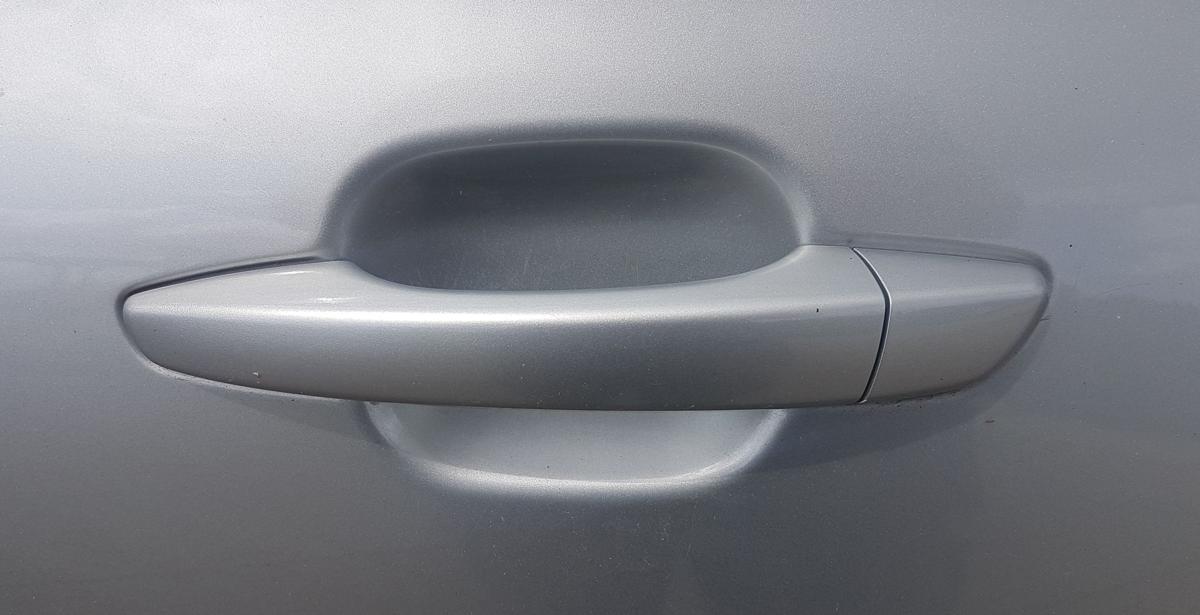 Opel Crossland X T&uuml;r hinten links in Z176 Argonsilber Metallic Bj2018 Rohbaut&uuml;r