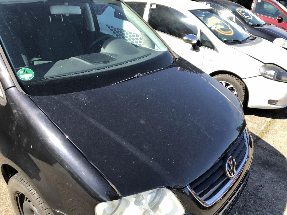 VW Touran 1T Motorhaube Haube Klappe Deckel vorn bis 2006 ROST LC9Z Black Magic