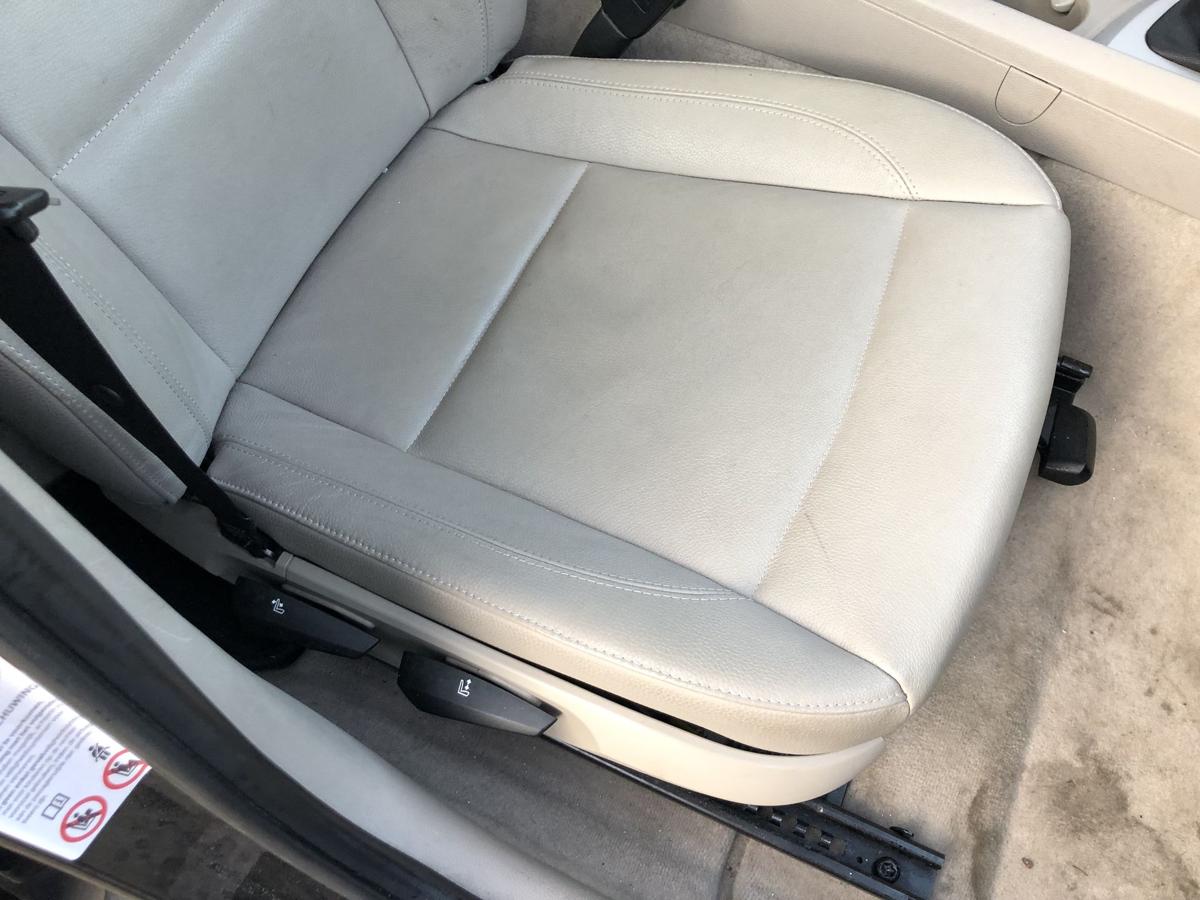 BMW 1er E87 LCI ab07 Sitz vorn rechts Beifahrersitz ohne Heizung Leder 5-türer