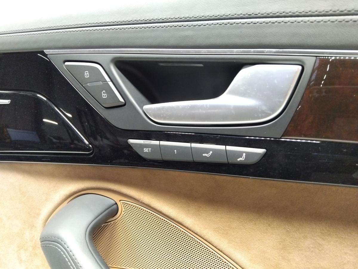 Audi A8L 4H orig T&uuml;rverkleidung hinten rechts Leder Alcantara Memory Lang BJ2015