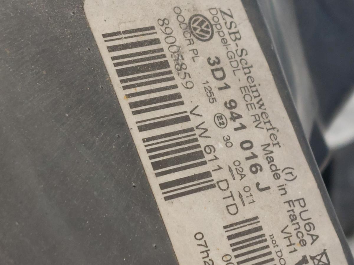VW Phaeton 3D Scheinwerfer rechts Xenonscheinwerfer Bi Xenon Valeo OEM Lampe