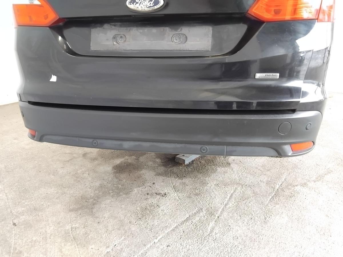 Ford Focus 3 DYB Turnier orig Sto&szlig;f&auml;nger Sto&szlig;stange hinten PDC BJ2011 pantherschwarz