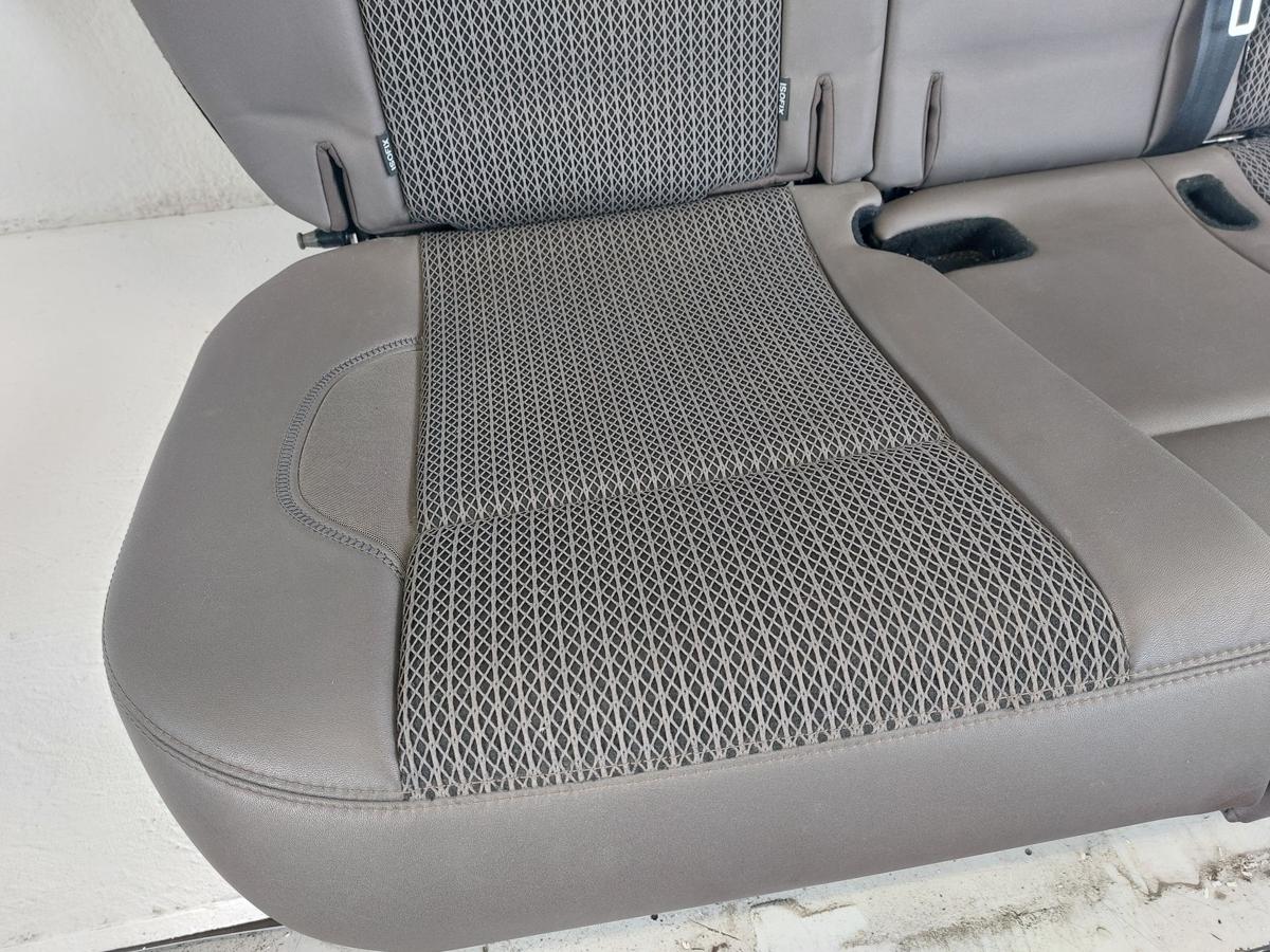 Peugeot 2008 I CU R&uuml;cksitzbank R&uuml;cksitz Sitzbank R&uuml;ckbank Kunstleder braun Stoff