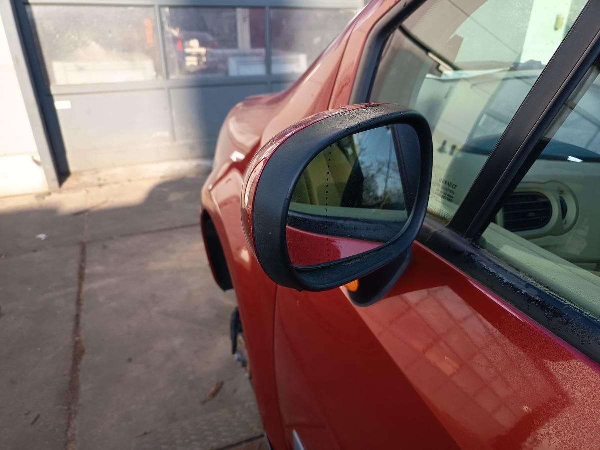 Renault Modus original Au&szlig;enspiegel links elektr TEB76 Rot Baujahr 2005