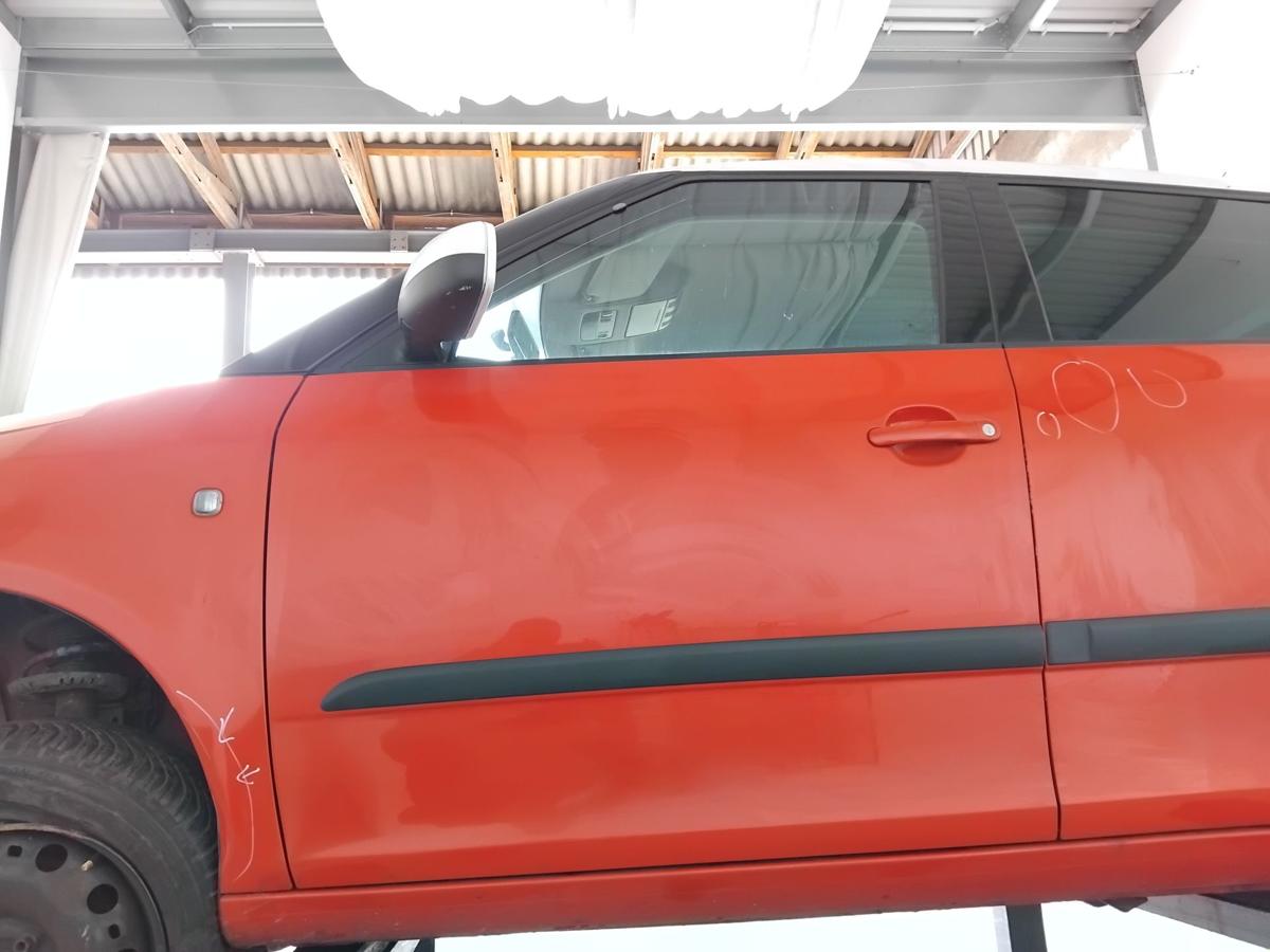 Skoda Fabia 2 5J Tür vorn links Fahrertür corridarot 8151 BJ2009 Skoda Fabia 2 5J Tür vorn links Fahrertür corridarot 8151 BJ2009