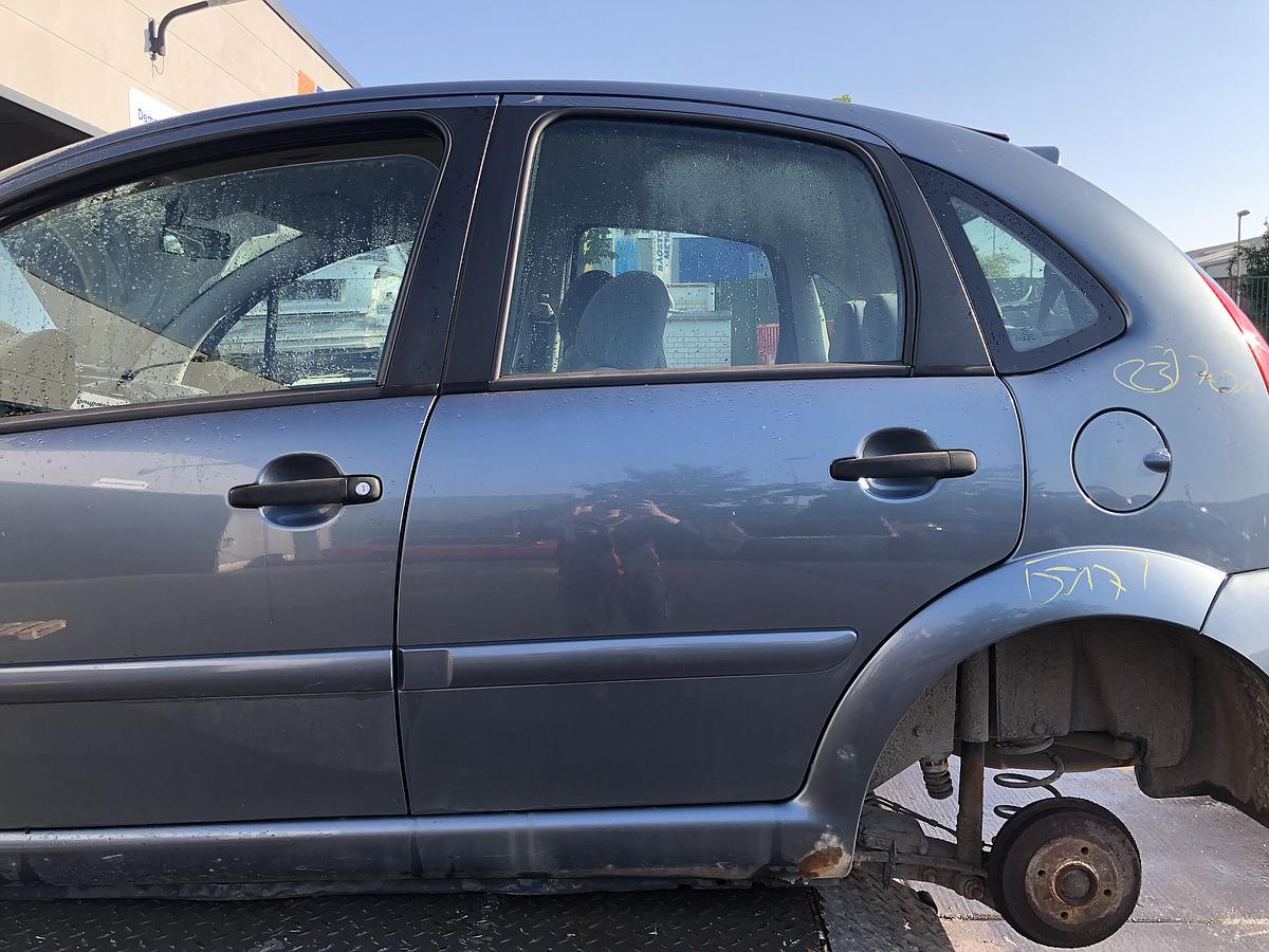 Citroen C3 1 orig Tür hinten links EZW Eisengrau met Bj 05