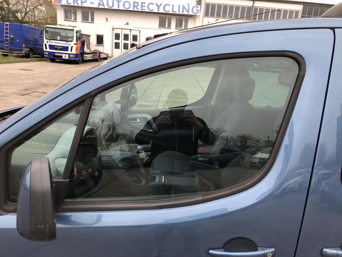 Citroen Berlingo B9 T&uuml;rscheibe vorn links Fahrert&uuml;r Colorglas Scheibe