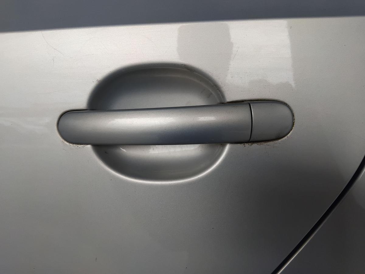 Skoda Citigo T&uuml;r hinten links LR7L Silver Leaf White Gold Metallic 5t&uuml;rig BJ2013
