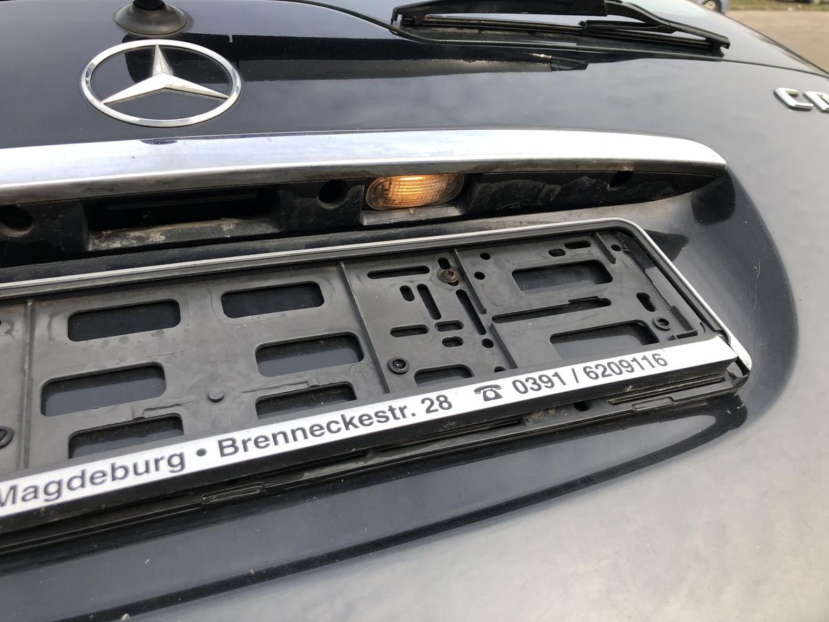 Mercedes A Klasse W169 Heckklappe Heckscheibe 5trg Kofferklappe 696 schwarz