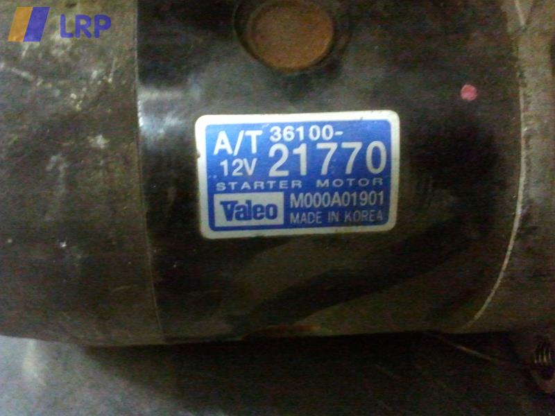 Hyundai Accent LC 1,5-75kW Automatik Bj.2001 Anlasser 3610021770 Valeo M000A01901