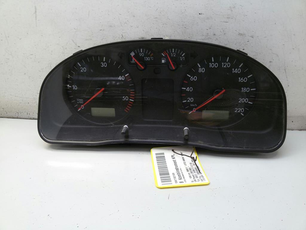 Passat 3B 1999 1,9TDI Kombiinstrument Tacho 3B1919880C