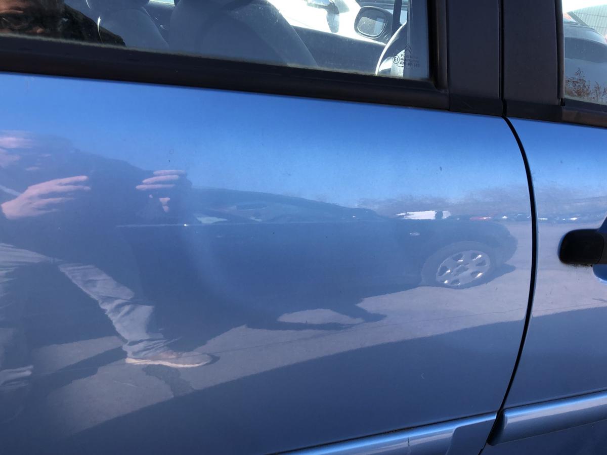 Citroen C3 Typ F T&uuml;r hinten rechts Fondt&uuml;r Rohbau KMY Lucia Blau Metallic