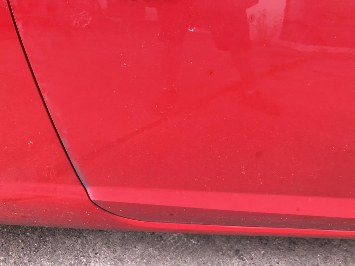 Seat Leon 5F T&uuml;r vorn rechts Beifahrert&uuml;r nur f&uuml;r 3 t&uuml;rer LS3H Emocion Rot