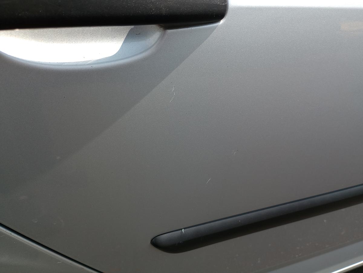 Peugeot 407SW Kombi orig Tür hinten rechts EZR Aluminium silber Bj 2005