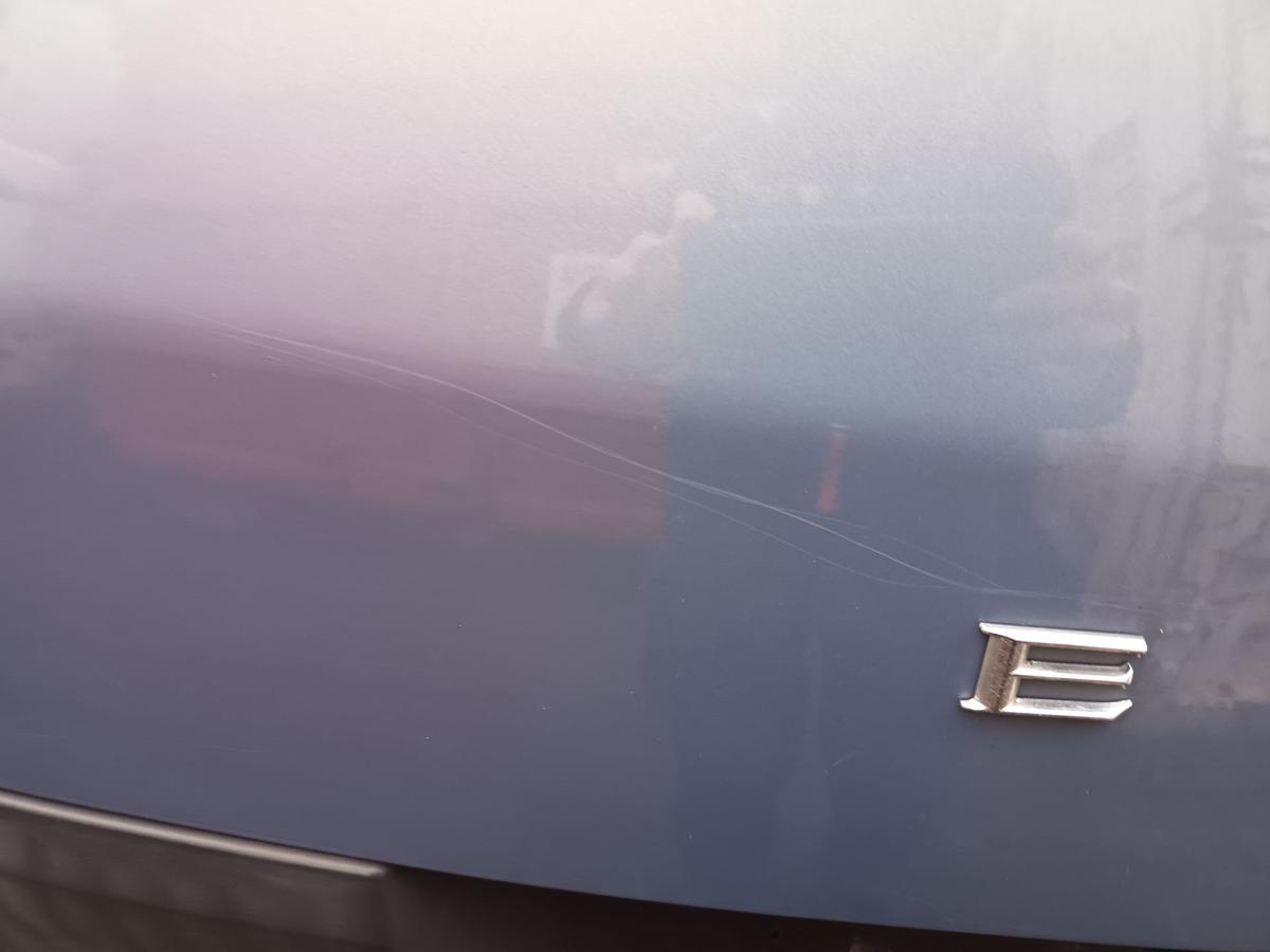 Renault Espace IV JK0/JK1 Bj 2003 orig Heckklappe mit Scheibe FLH Blue Ted47