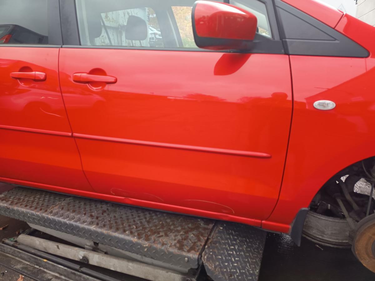 Mazda 5 CR orig Tür vorn rechts Beifahrertür rot Bj 2009