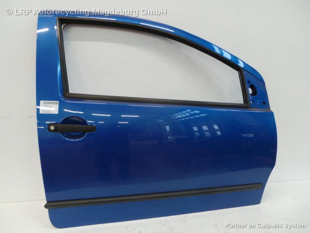 Citroen C2 Bj.04 Tür vorn rechts Beifahrertür Rohteil blau