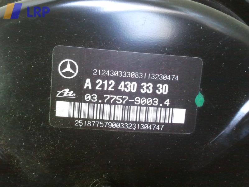 Mercedes S212 Bj.2011 original Bremskraftverstärker 2124303330