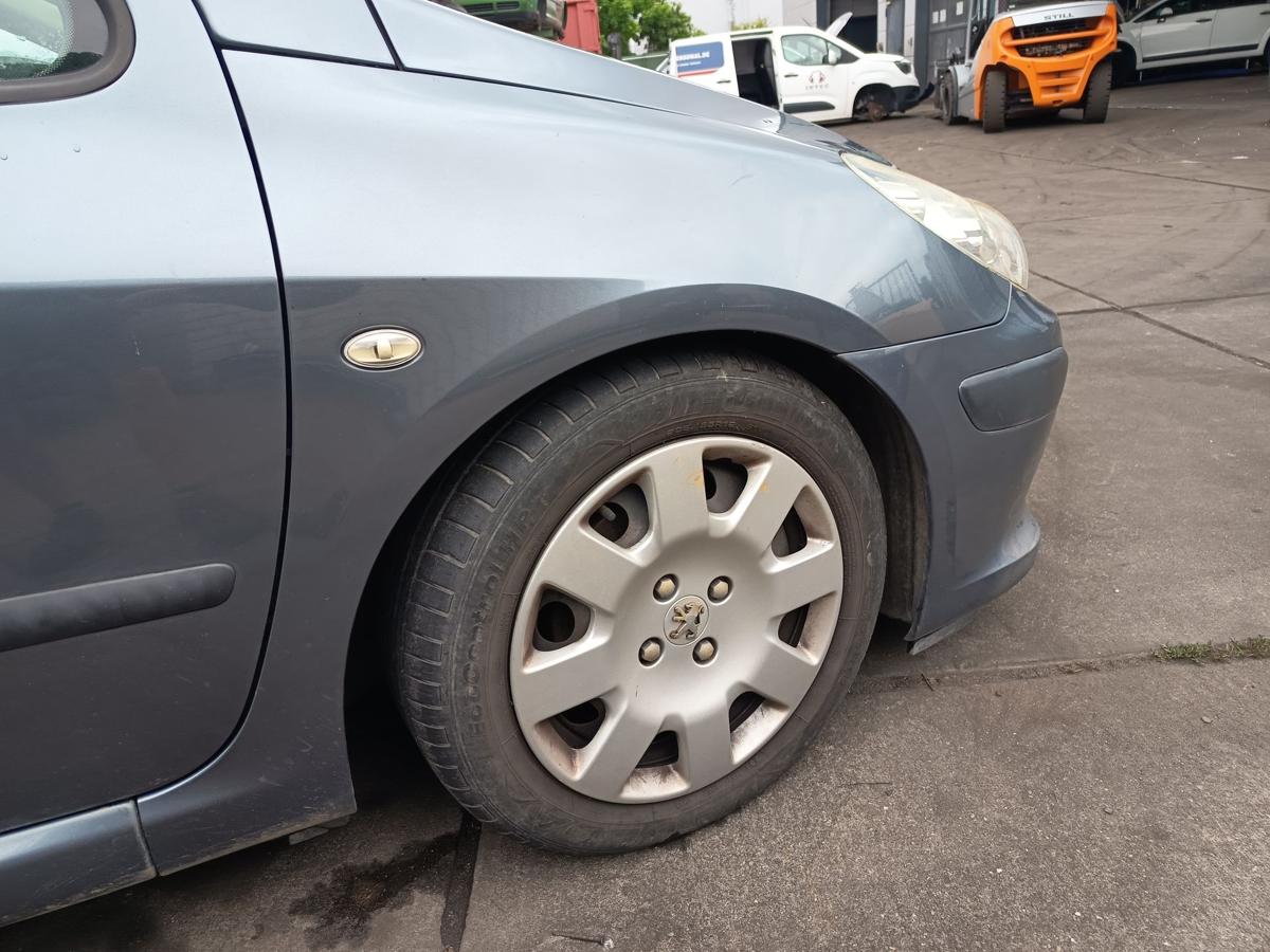 Peugeot 307 orig Kotflügel rechts Beifahrerseite EZW Eisengrau Bj 2005