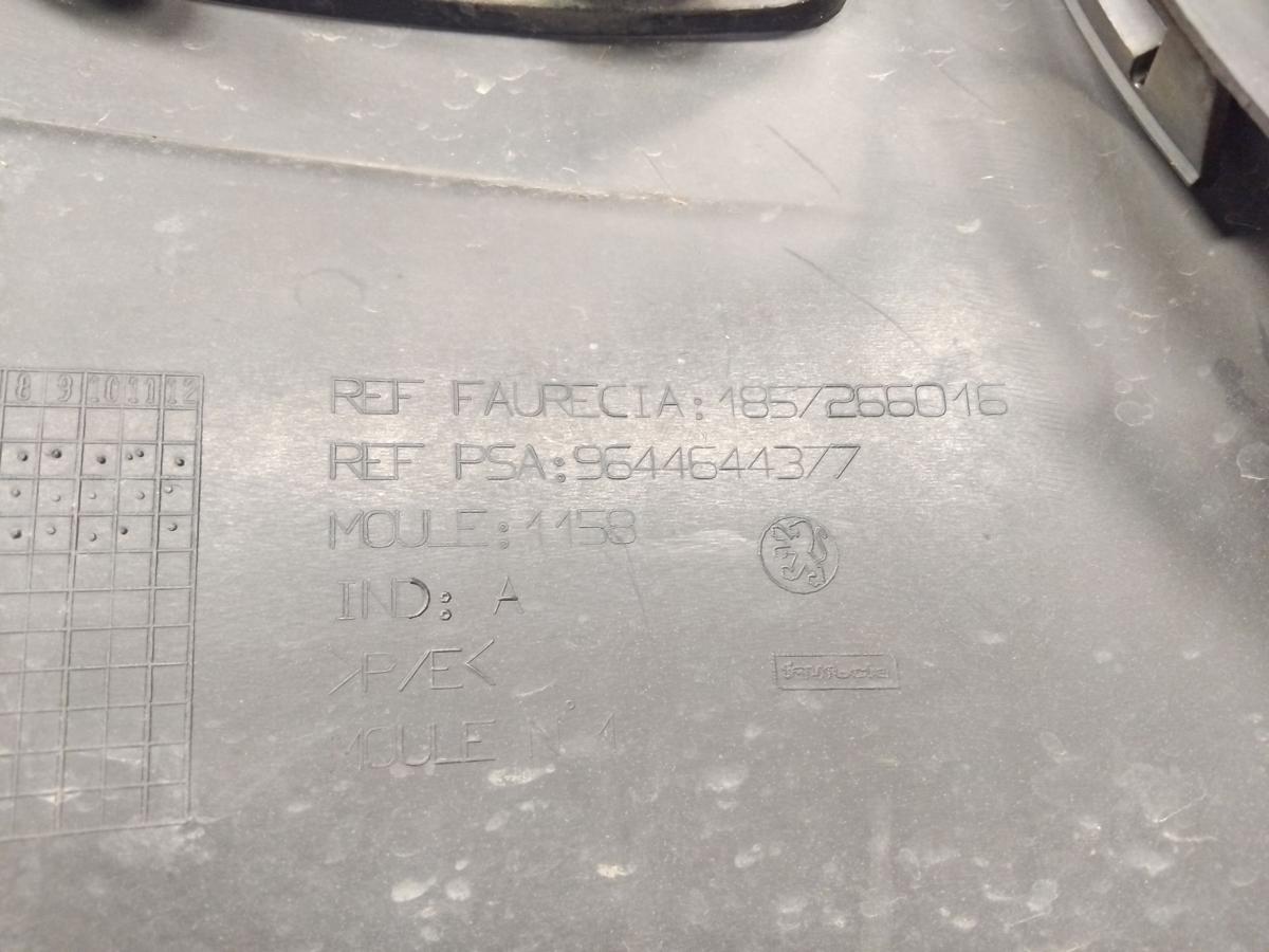 Peugeot 407 original Sto&szlig;stange Sto&szlig;f&auml;nger vorn schwarzmetallic EXL Bj.2006