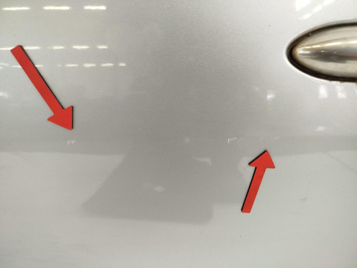 Renault Megane 2 CC Cabrio Tür vorn links Fahrertür TED69 Gris Platine Metallic