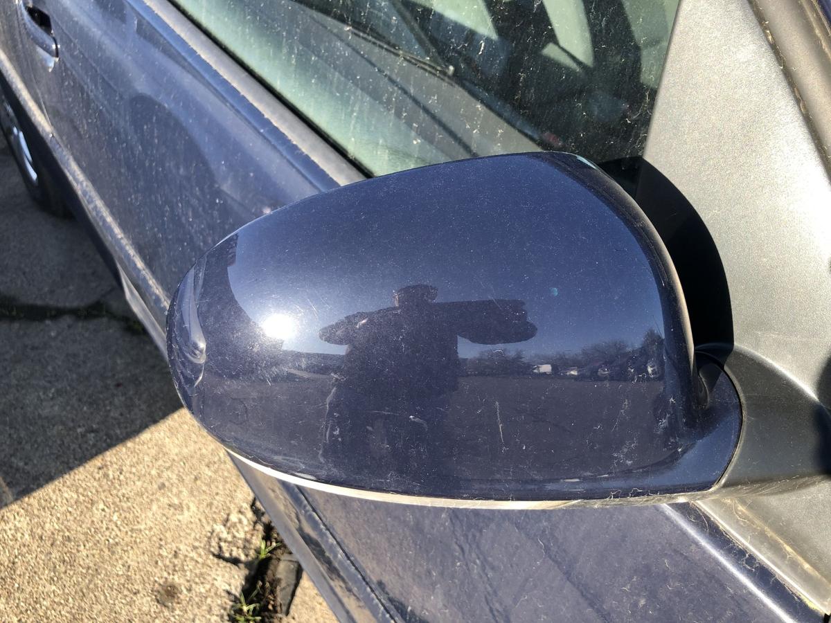 VW Golf 5 V 1K Au&szlig;enspiegel rechts R&uuml;cklspiegel elektrisch LA5G Perlblau