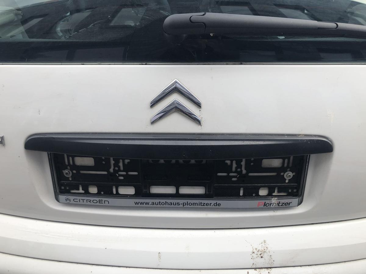Citroen C3 Typ F Heckklappe mit Heckscheibe im Rohbau EWP Polar Wei&szlig;
