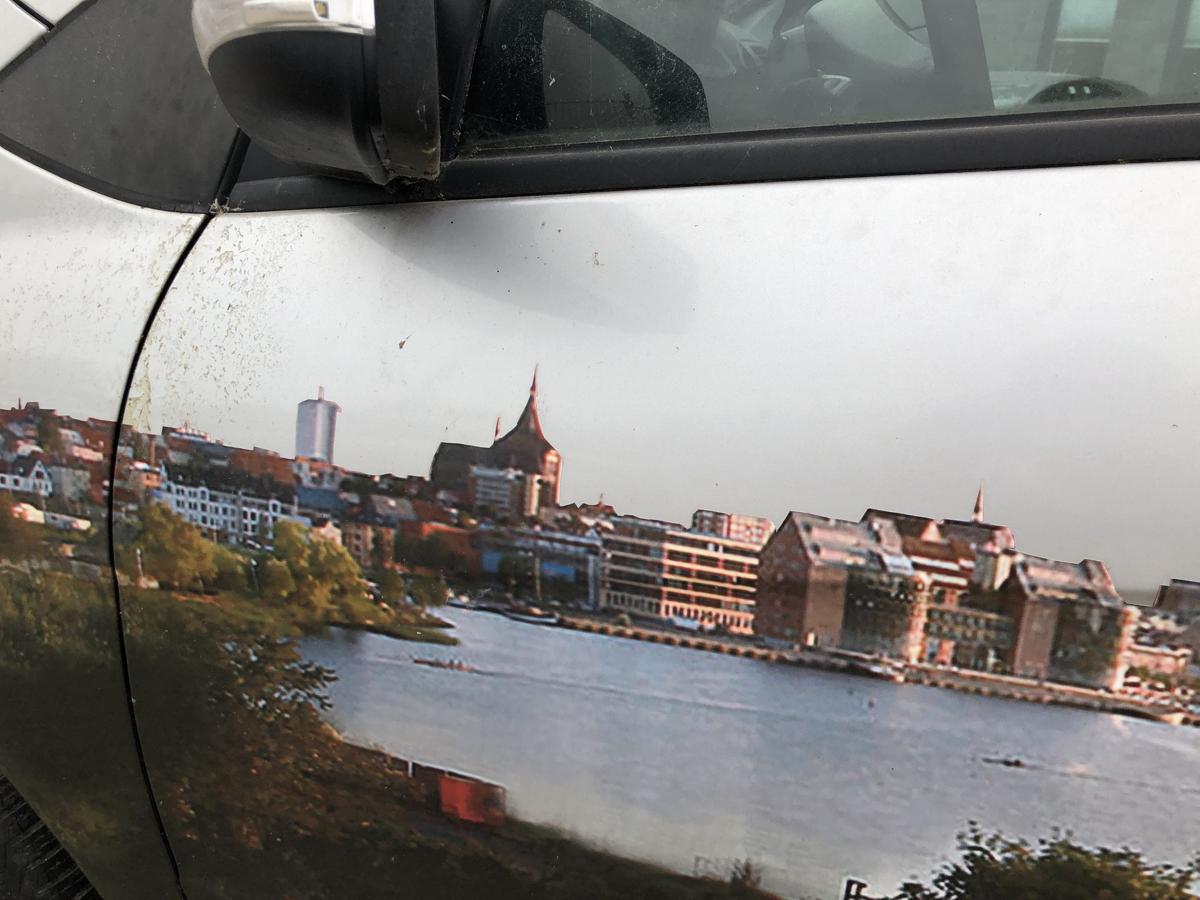 Mercedes A-Klasse W169 T&uuml;r vorn links Fahrert&uuml;r im Rohbau 5 t&uuml;rer MOPF 761