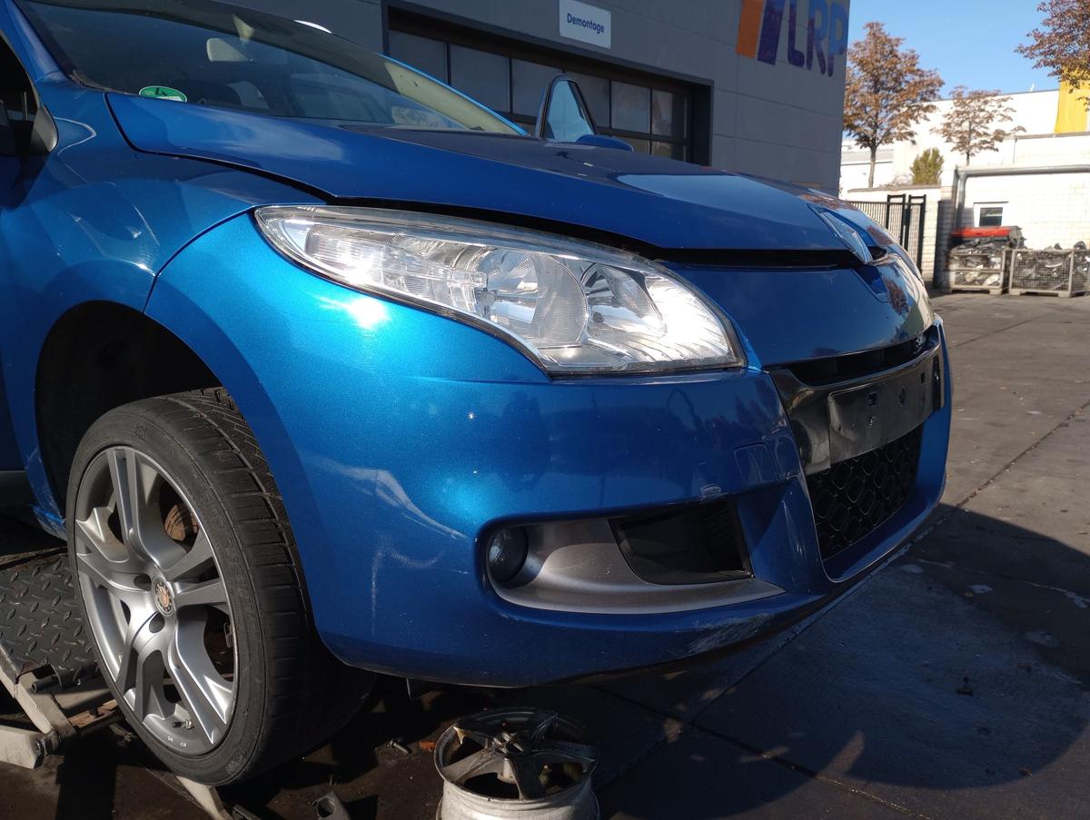 Renault Megane 3 original Stoßstange Stossfänger vorn NSW RNA Saphirblau Bj 2011