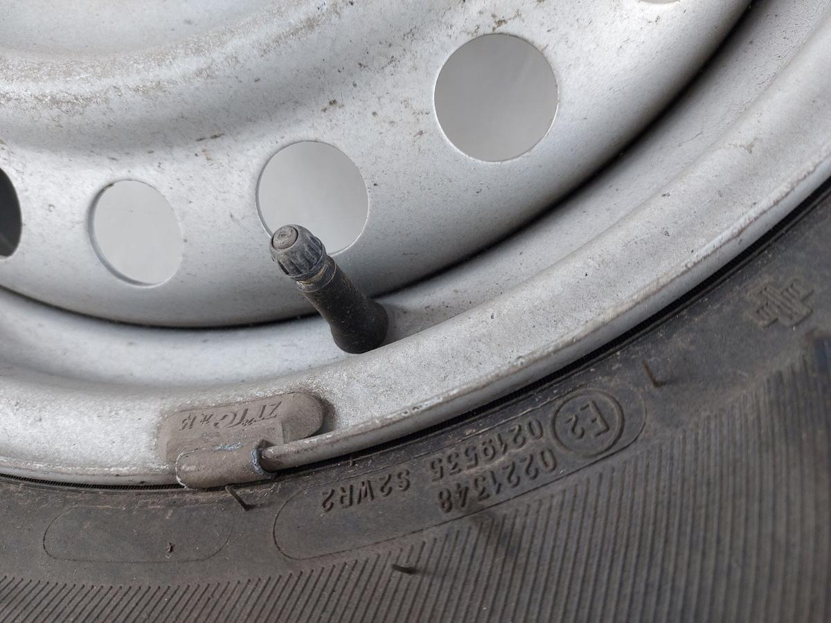 Mercedes Citan W420 Reserverad Vollwertig 205/60 R16 Stahlfelge 6x16 OEM