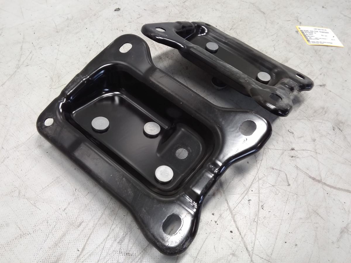 Tesla Model Y original Satz Halter Alutr&auml;ger Sto&szlig;f&auml;nger hinten Bj.2022