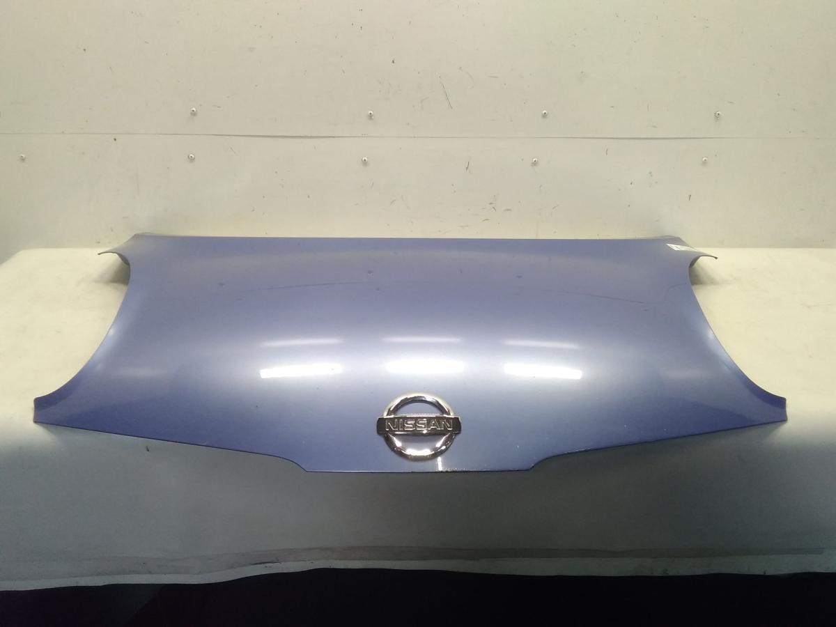 Nissan Micra K12 original Motorhaube blaumetallic T12 cornflower Bj.2004