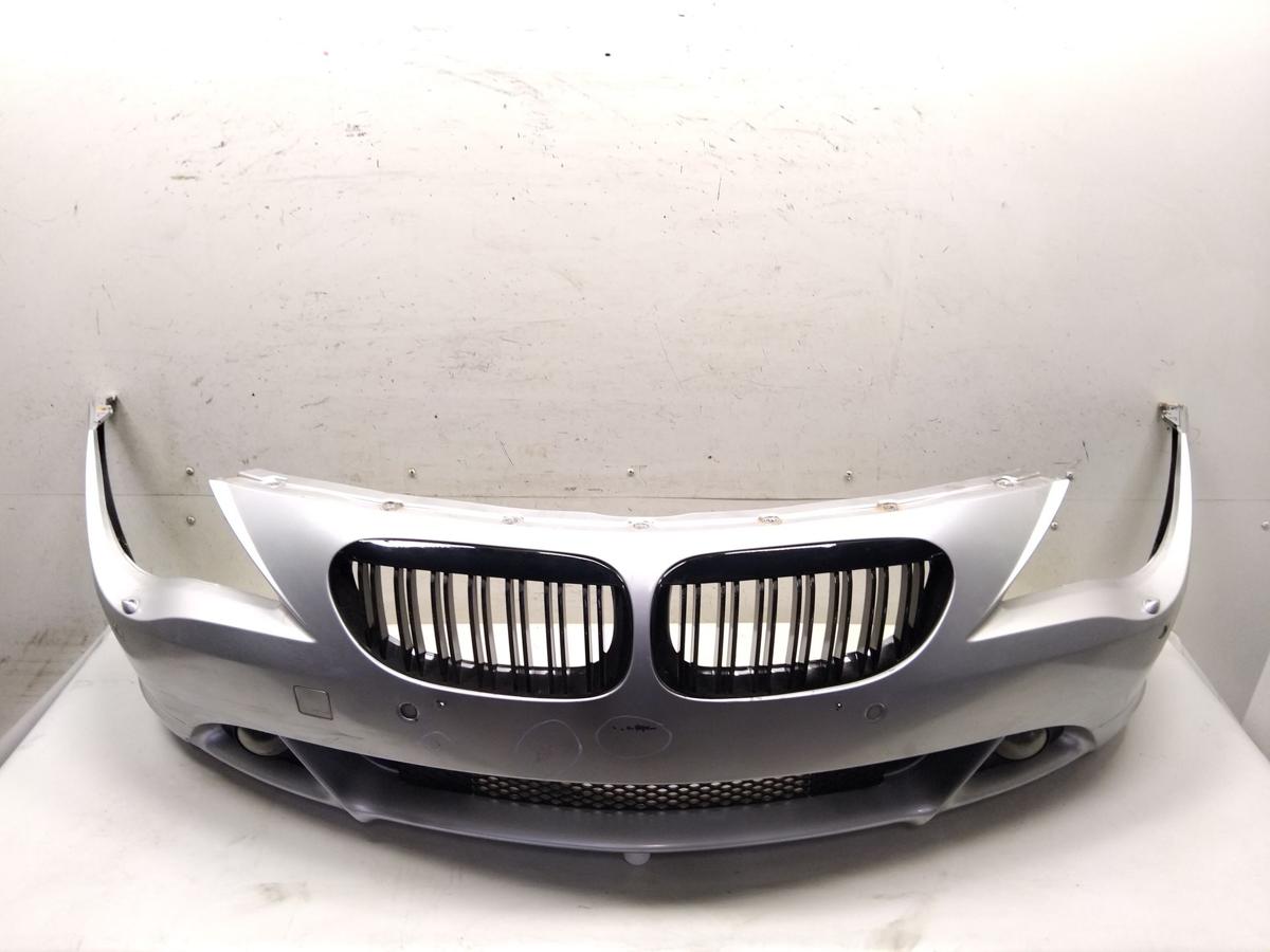 BMW 6er E63 E64 Sto&szlig;f&auml;nger Sto&szlig;stange vorn mit PDC SRA ! M&auml;ngel ! Bj.2006
