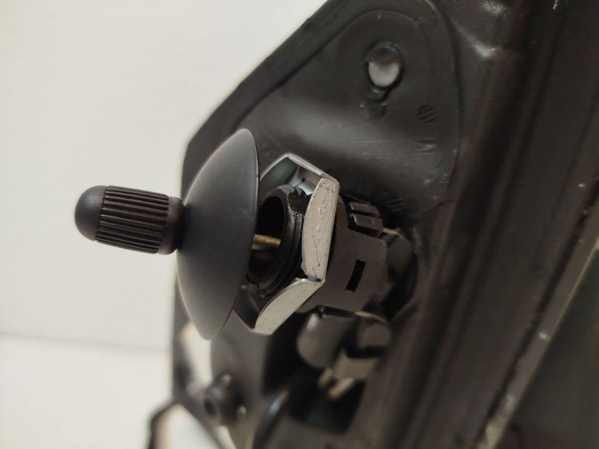 VW Polo 6R Aussenspiegel rechts Seitenspiegel unlackiert manuell