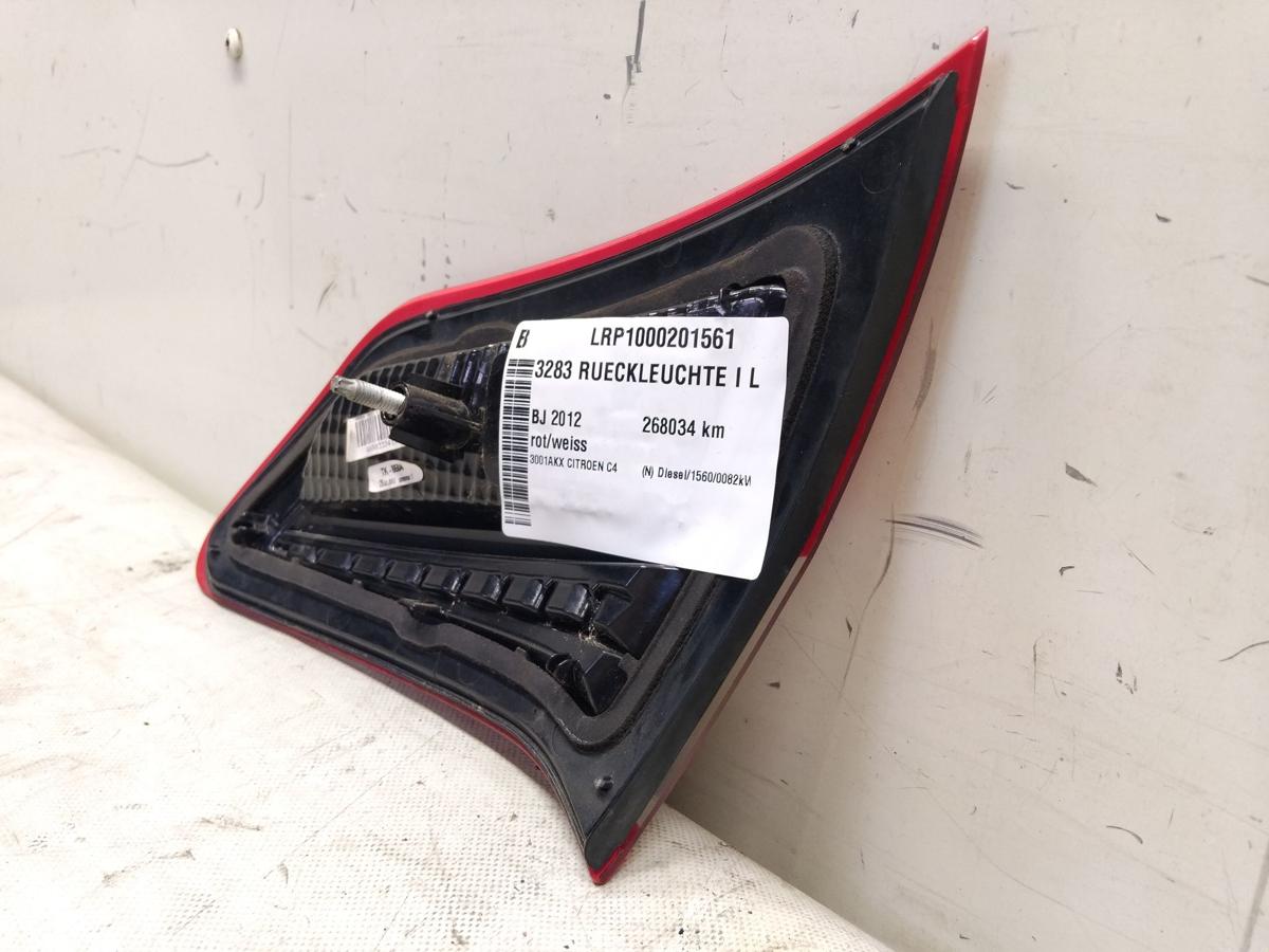 Citroen C4 Serie 2 Typ N original R&uuml;ckleuchte Heckleuchte innen links Bj.2012