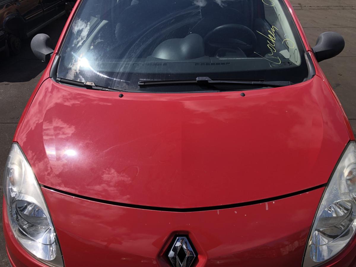 Renault Twingo II Motorhaube Klappe/Deckel vorn/Front 727 Spanischrot Bj 2009