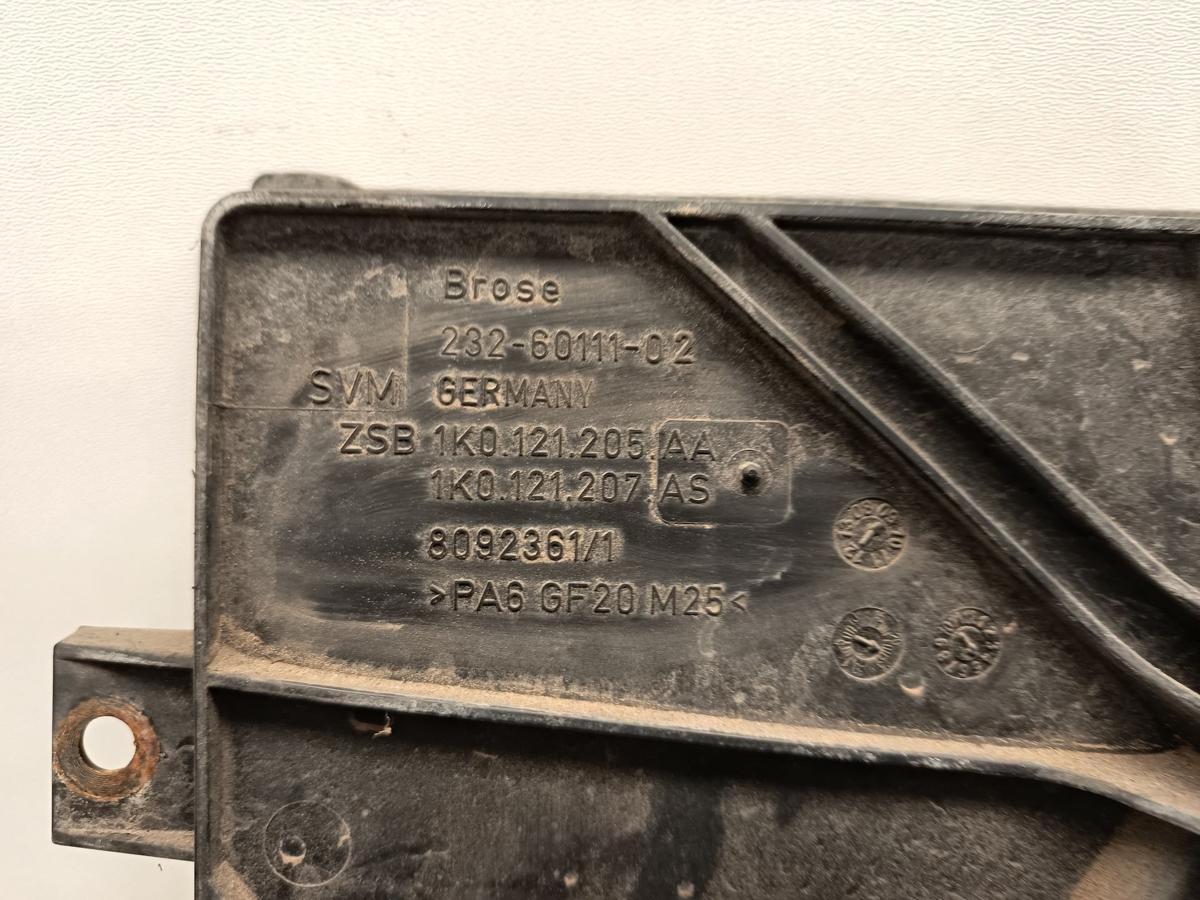 VW Golf VI 6 Bj 2009 orig Elektrolüfter Motorlüfter mit Zarge 1,4L 59KW Benzin