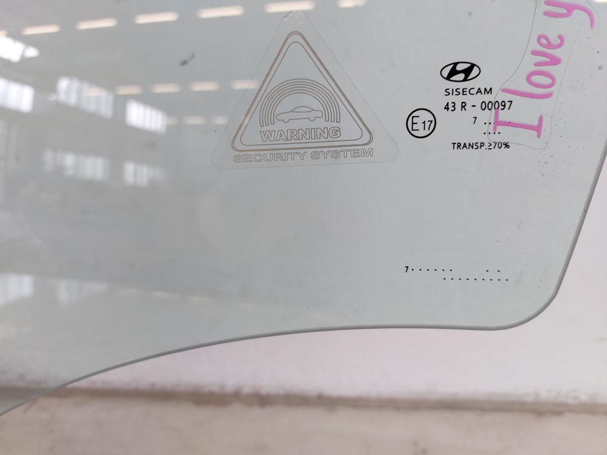 Hyundai i20 GB T&uuml;rscheibe vorn links Scheibe Seitenscheibe Colorglas 5 t&uuml;rig