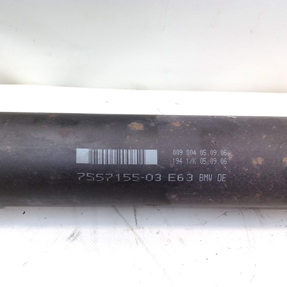 BMW 630i E63 E64 original Kardanwelle Gelenkwelle 3.0 190kw 7557155 Bj.2006