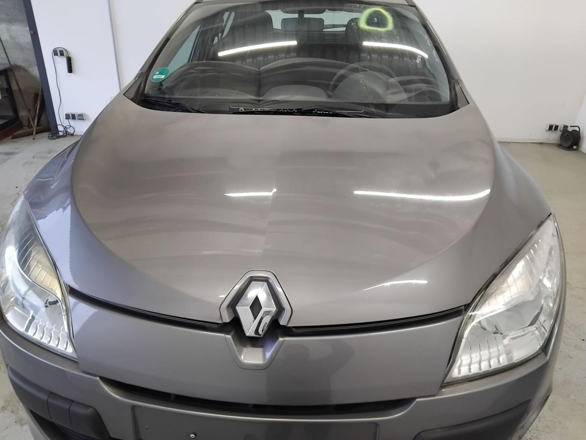 Renault Megane 3 Motorhaube Deckel vorn BJ2011 TEKNG Gris Cassiopée