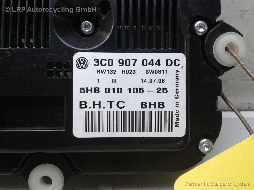 VW Passat 3C Klimabedienteil 3C0907044DC Sitzheizung Bj.2009