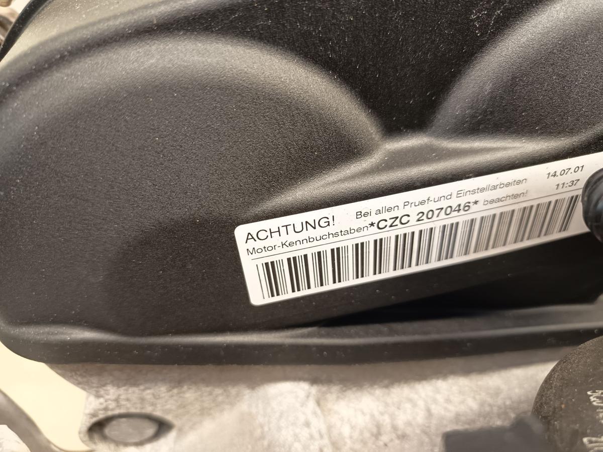 Seat Leon 5F original Motor gepr&uuml;ft 1.4l 92kW Benzin CZCA 142Tkm Baujahr 2014