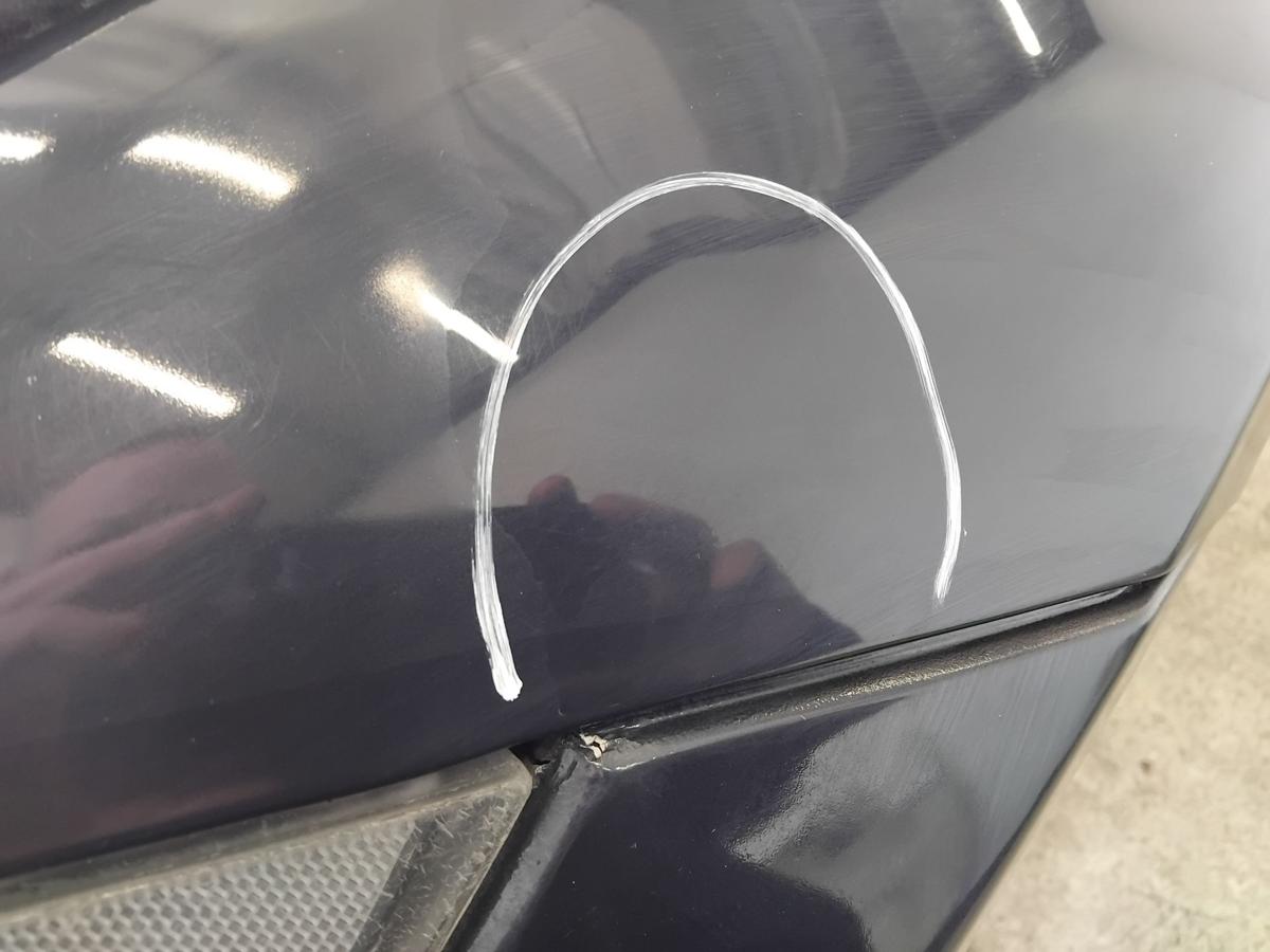 BMW 3er E90 E91 original Kotfl&uuml;gel vorn links monacoblaumetallic A35 BJ2007