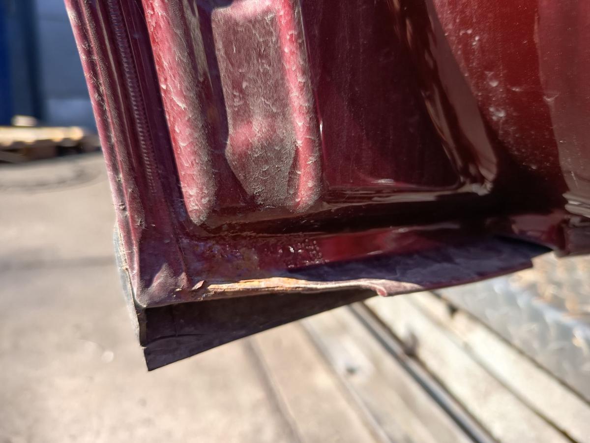 Audi A4 B5 8D original Tür hinten links Fond Z3L Hibiscusrot Bj 2000