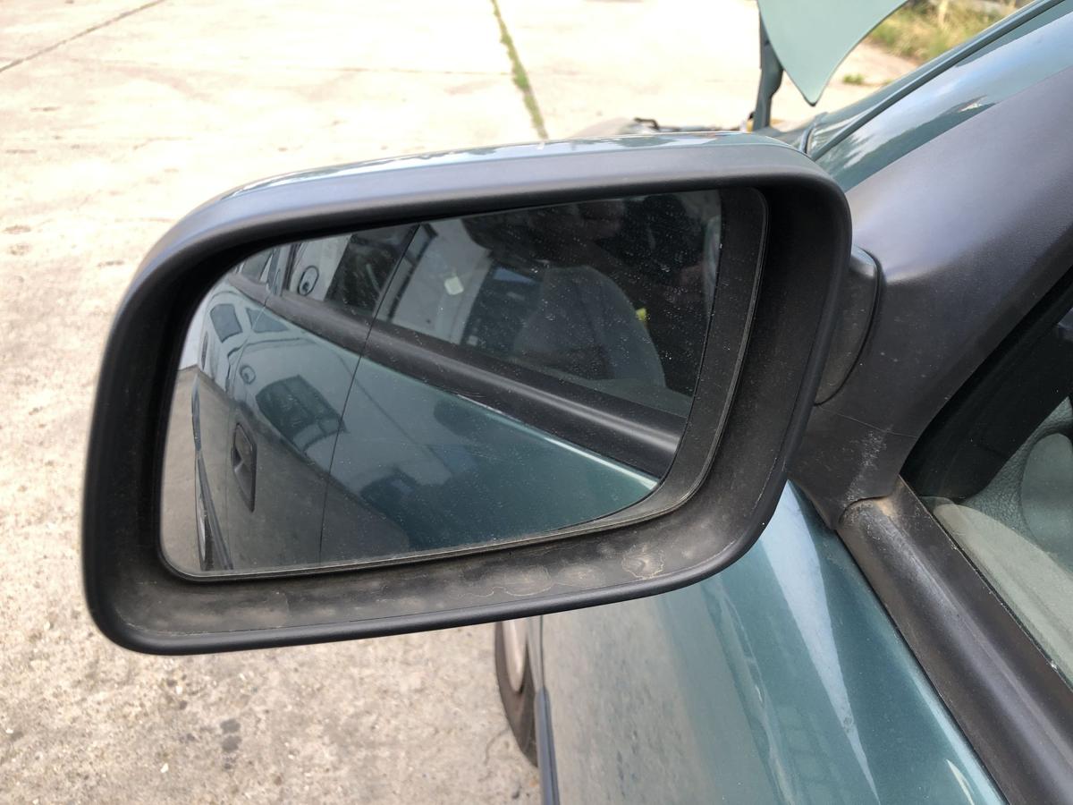 Opel Astra G Au&szlig;enspiegel links Spiegel Seitenspiegel manuell 3GU Jadegr&uuml;n