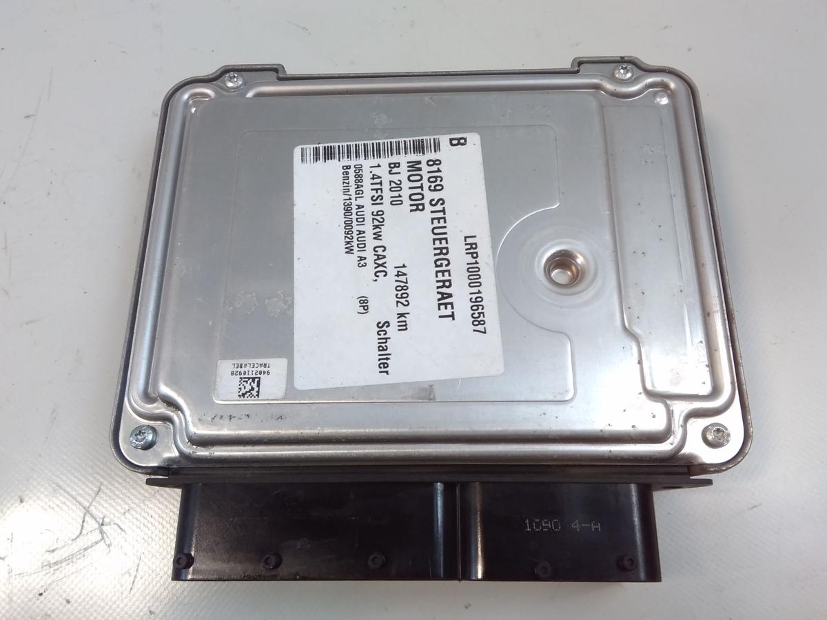 Audi A3 8P Motorsteuerger&auml;t 1.4TFSI 92kw CAXC Bj.2010