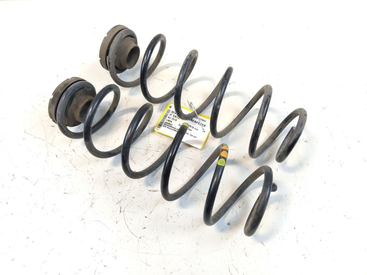 VW Up original Satz Schraubenfeder Feder Hinterachse 1.0 44kw BJ2018