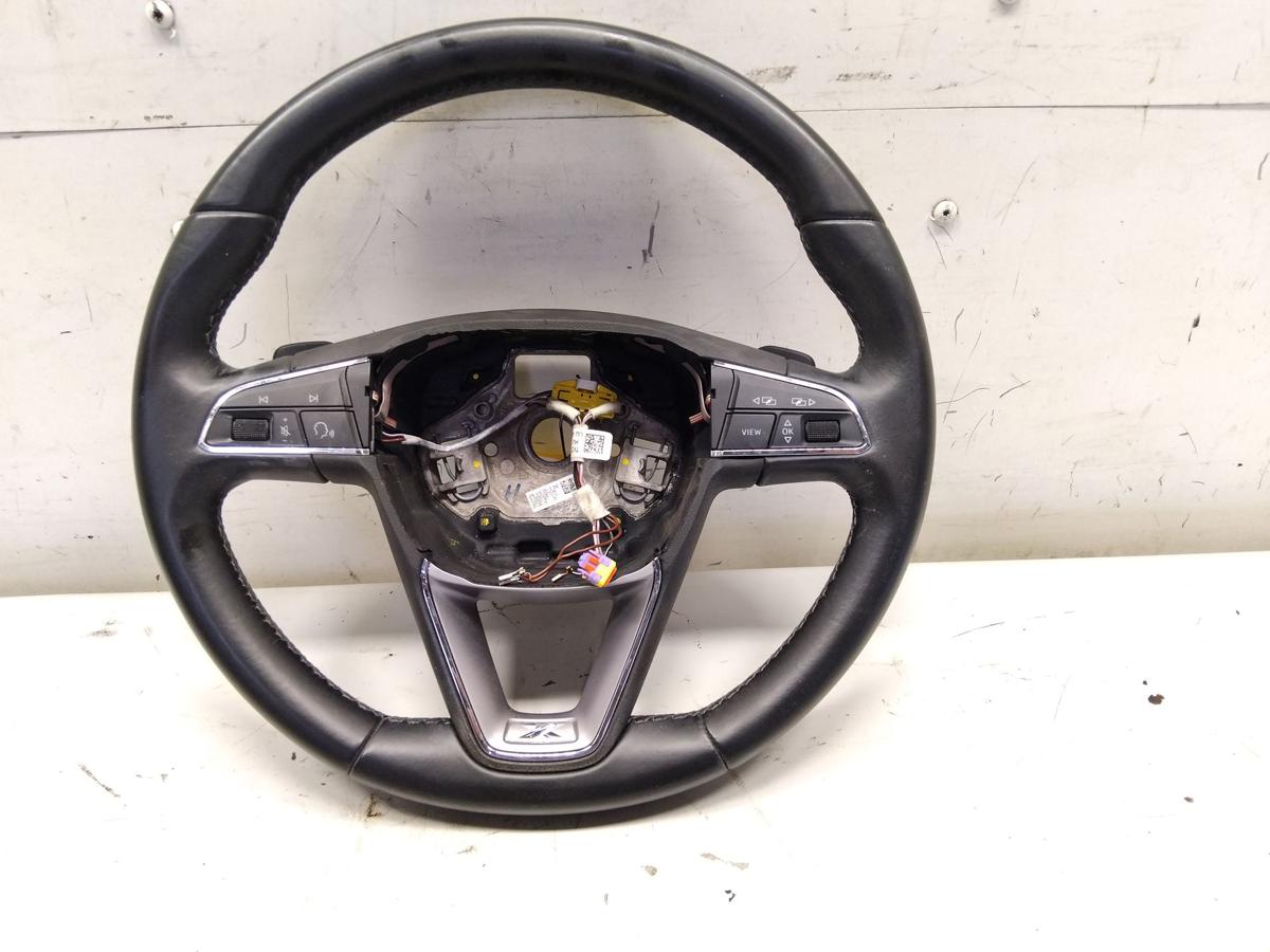 Seat Leon 5F original 3-Speichen Multifunktion-Lederlenkrad 575419091G Bj.2019